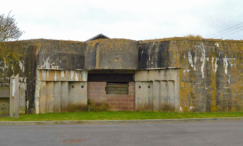 gold beach batterie allemande mont fleury